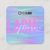 Carte De Visite Carré Prolongations de la laisse Instructions de soins p (Devant)