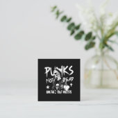 Carte De Visite Carré Punks non morts (Debout devant)