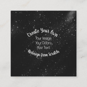 Carte De Visite Carré Redesign from Scratch - Créez votre propre