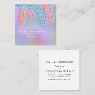 Carte De Visite Carré Restauration