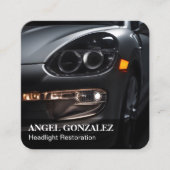 Carte De Visite Carré Restauration du phare (Devant)