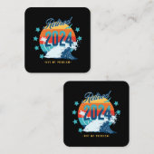 Carte De Visite Carré Retraite officielle 2024 (Devant / Derrière)