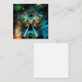 Carte De Visite Carré Révélation (Devant / Derrière)