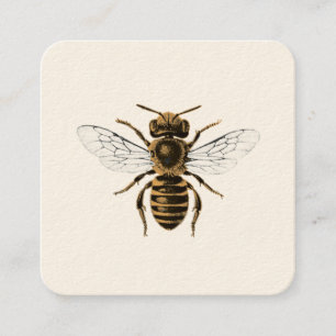 Carte De Visite Carré Rucher d'abeille