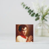 Carte De Visite Carré Saint Dominic Savio (Debout devant)