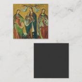 Carte De Visite Carré Saints Perpetua et Felicity (Devant / Derrière)