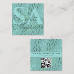 Carte De Visite Carré Salon d'artisanat Promotionnel Pop Up Business gre