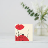 Carte De Visite Carré secret (Debout devant)