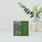 Carte De Visite Carré Service d'arborescence (Debout devant)