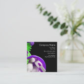 Carte De Visite Carré Service moderne de nettoyage (Debout devant)