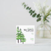 Carte De Visite Carré Services d'arborescence (Debout devant)