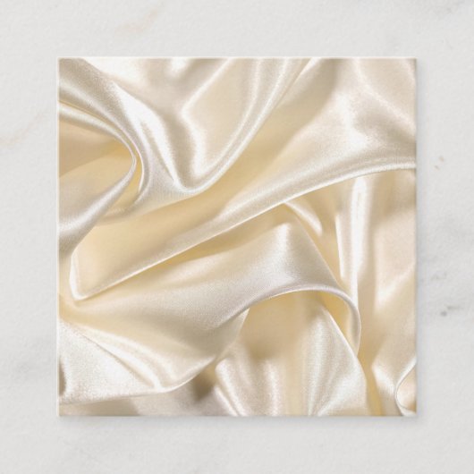 Carte De Visite Carré Soie non blanche (Devant)