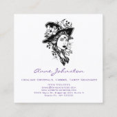 Carte De Visite Carré Sorcière (Dos)