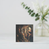 Carte De Visite Carré St. Joseph Le Charpentier (Debout devant)