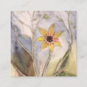 Carte De Visite Carré Sunflower (Devant)