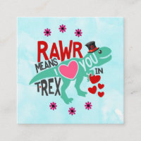 T-Rex dans un Top Hat Cute Drôle Saint Valentin
