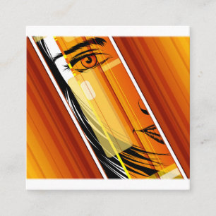 Carte De Visite Carré Tarjeta de visite