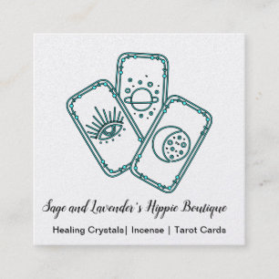 Carte De Visite Carré Tarot cards