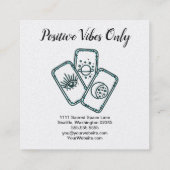 Carte De Visite Carré Tarot cards (Dos)