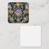 Carte De Visite Carré Temps d'atome (Devant / Derrière)