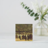 Carte De Visite Carré The Bear Dance Painting (Debout devant)