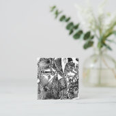 Carte De Visite Carré The Skeletons (Les Calaveras) Riding Cycles (Debout devant)