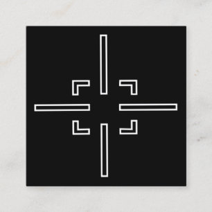 Carte De Visite Carré Tir sportif