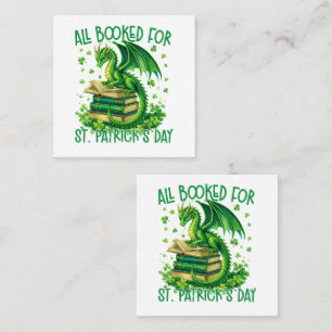 Carte De Visite Carré Tous réservés pour la Saint-Patrick