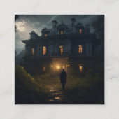 Carte De Visite Carré Un hôtel particulier horrible (Dos)