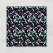 CARTE DE VISITE CARRÉ VIBES TÉMOINS HOLOGRAPHIQUES (Dos)