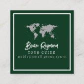 Carte De Visite Carré Visite | Tourisme vert (Devant)