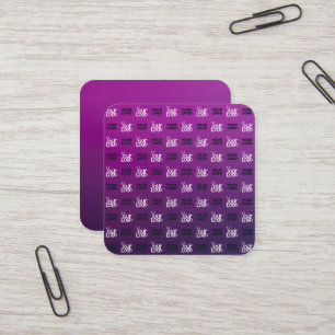 Carte De Visite Carré Votre logo   2 Images téléchargées ou logos profes