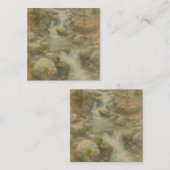 Carte De Visite Carré Whispers of the Stream (Devant / Derrière)