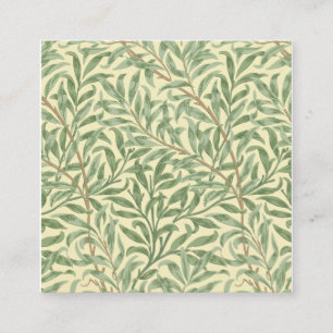 Carte De Visite Carré William Morris Willow Bough