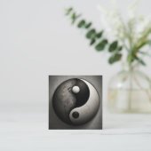 Carte De Visite Carré yin yang (Debout devant)