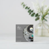 Carte De Visite Carré Yin Yang, Healing Arts (Debout devant)