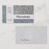 Carte De Visite Carreaux (Devant / Derrière)