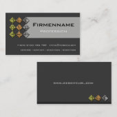 Carte De Visite Carreaux (Devant / Derrière)