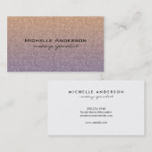 Carte De Visite Carreaux minimalistes (Devant / Derrière)