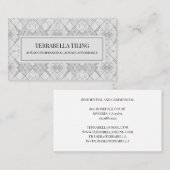 Carte De Visite Carrelage (Devant / Derrière)