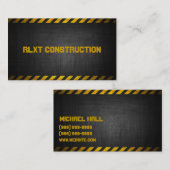 Carte De Visite Carrelage, asphalte, construction, construction, c (Devant / Derrière)