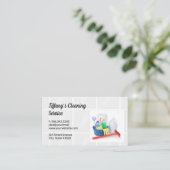 Carte De Visite Carrelage de salle de bain | Fournitures de nettoy (Debout devant)