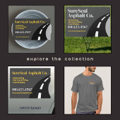 Carte De Visite Carrelage en asphalte / Scellage de l'autoroute