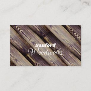 Carte De Visite Carrelage en bois