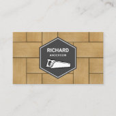 Carte De Visite Carrelage en bois Parquet sur mesure Bois de trava (Devant)