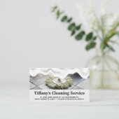 Carte De Visite Carrelage | Nettoyage de la souris | Les soap-sons (Debout devant)