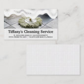 Carte De Visite Carrelage | Nettoyage de la souris | Les soap-sons (Devant / Derrière)