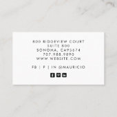 Carte De Visite Carrelage professionnel (Dos)