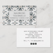 Carte De Visite Carrelage professionnel (Devant / Derrière)