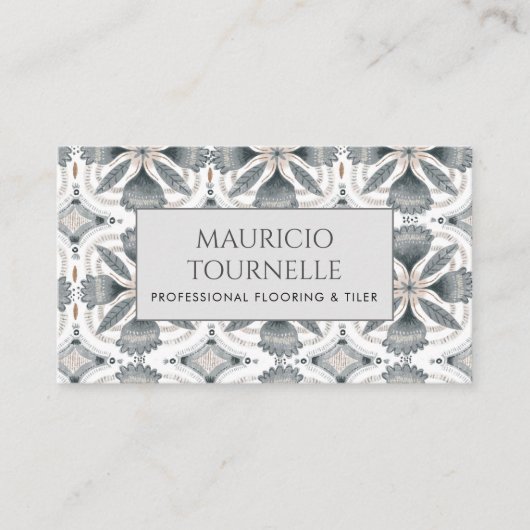 Carte De Visite Carrelage professionnel (Devant)